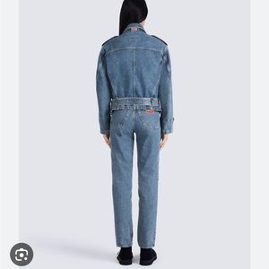 Kenzo Paris Denim Biker Jacket